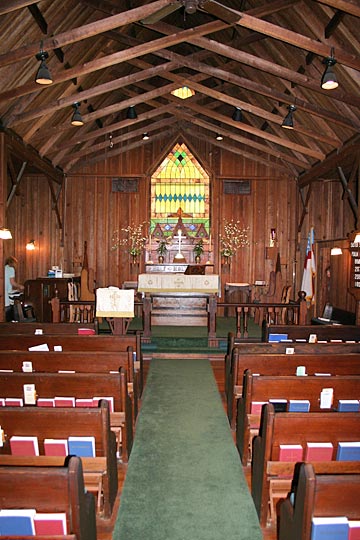 Interior of Trinity Episcopal Church Interior of Trinity Episcopal Church